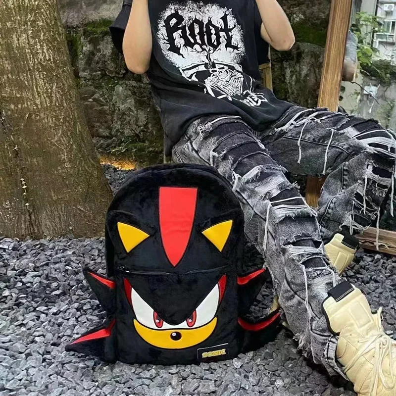 Diablo Sonic Boy Backpack Couple Cartoon Schoolbag Female Student Large Capacity Travel Fashion Backpack Boy Cool Schoolbag New 5