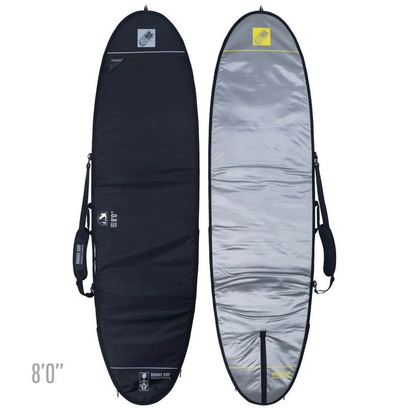 Surfboard Longboard Bag Protect Cover 8'0"(243cm) Ananas Surf Airvent 8ft.0 in. Travel Boardbag
