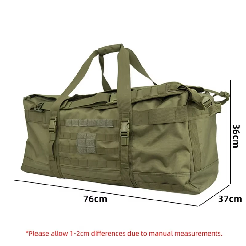 106L Tactical Camping Duffel Backpack 5