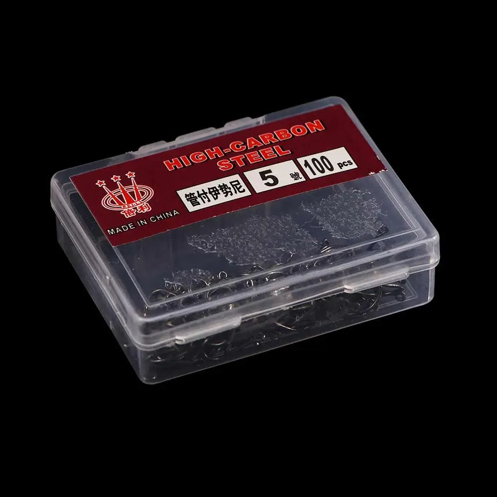 Soft Lure Fishing Accessories with Hooks Pesca High Carbon Steel Sea Hook Fishhooks Barbed Fishing Hook Circle Hooks Bait Hook