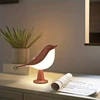 LED Night Light 3 Colors Touch Switch Bedside Light Dimmable Bird Lamps Lasting and Durable Protection Eye Warm Home Decorations 3