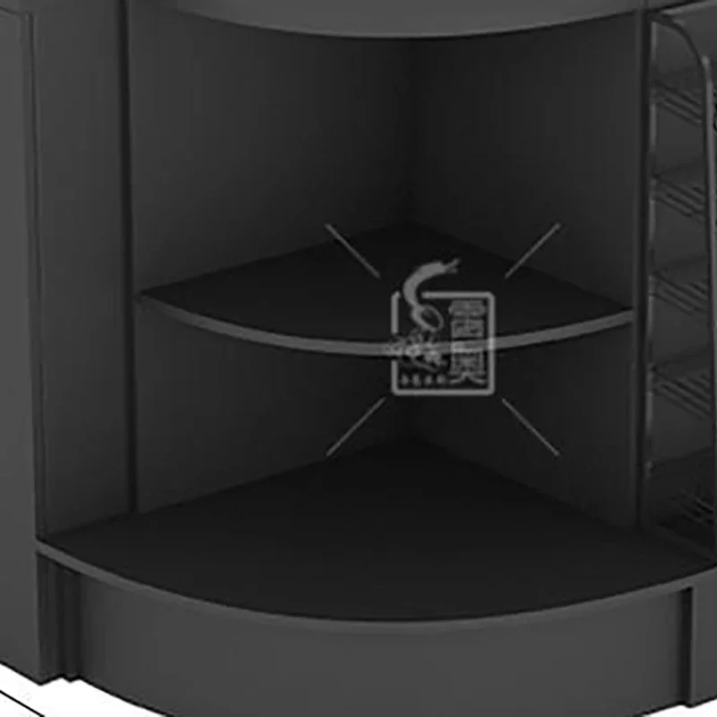 Corner Display Reception Desks Black Counter Minimalist Space Reception Desks Supermarket Classic Mostrador Bar Furniture