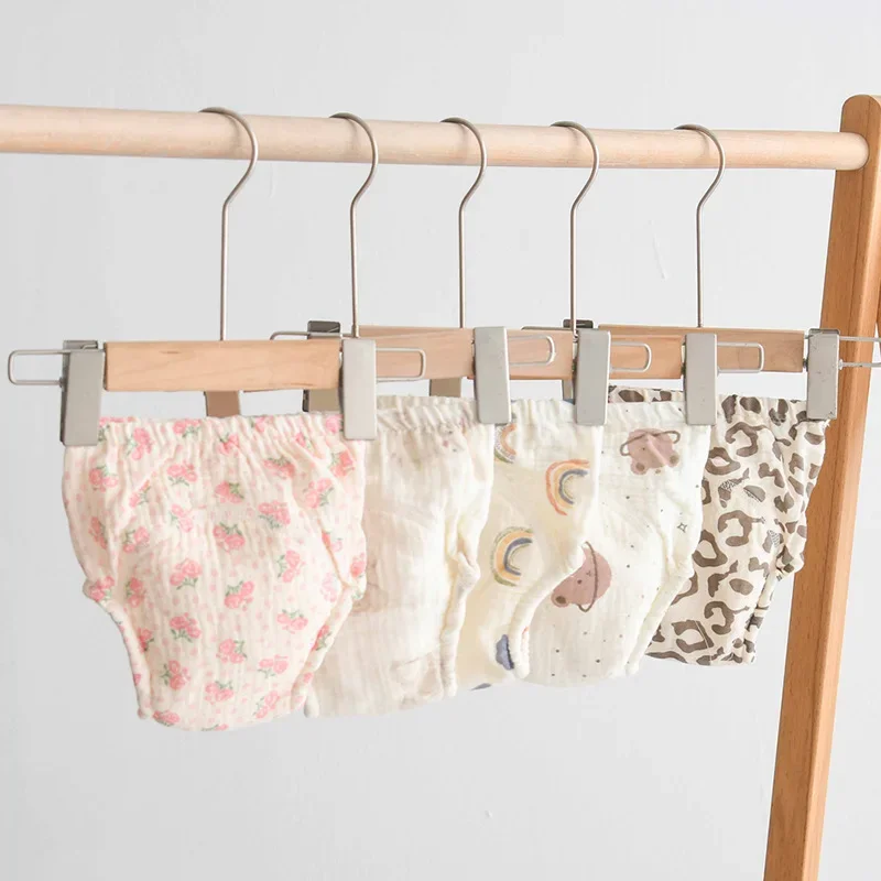 Baby Training Pants Baby Cartoon Cotton Animal Cotton Gauze Ring Urination Waterproof Diaper Pockets Diapers Training Pants Gauze Learning Pants