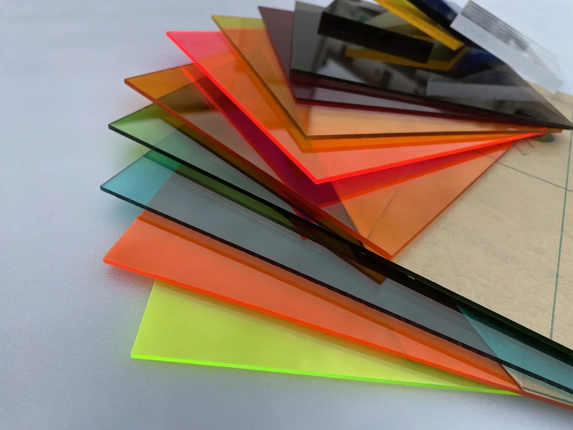 5 Feuilles Acryliques PMMA Colorées Bleues 7x5 Pouces – Pour Bricolage, Découpe Laser, Cadre Photo