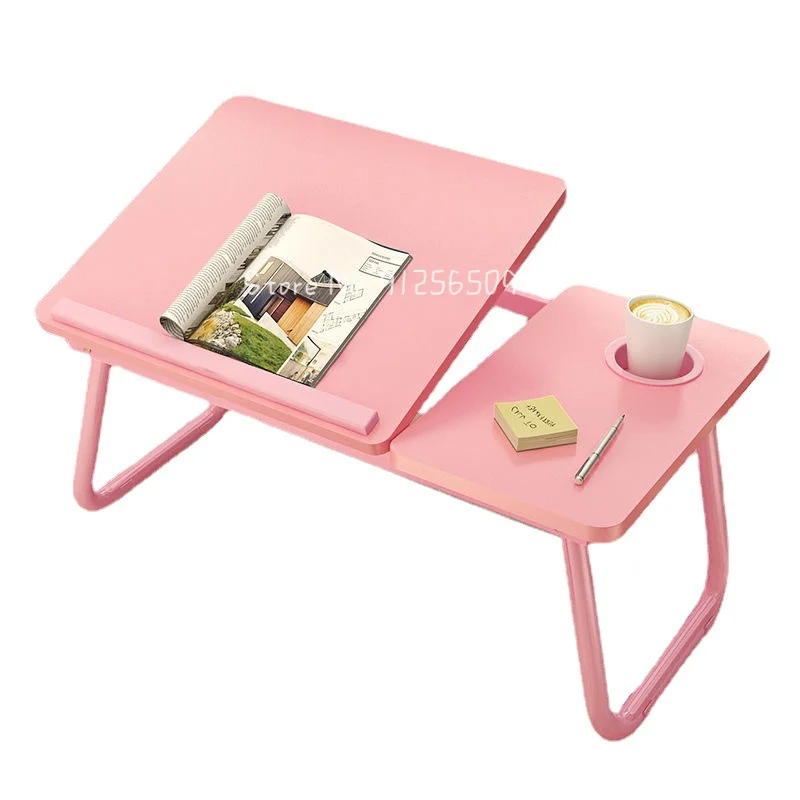 Four-speed adjustable bed lift table folding laptop table desk dormitory lazy student small table escritorio  Маленький стол маленький ослик сказки макарова т