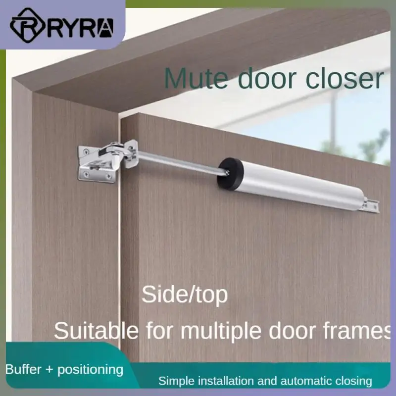 

Household Window Closer Sealing Rubber Air Pressure Door Closer Increase Buffer Clockwise Stable Rivet Automatic Door Closer