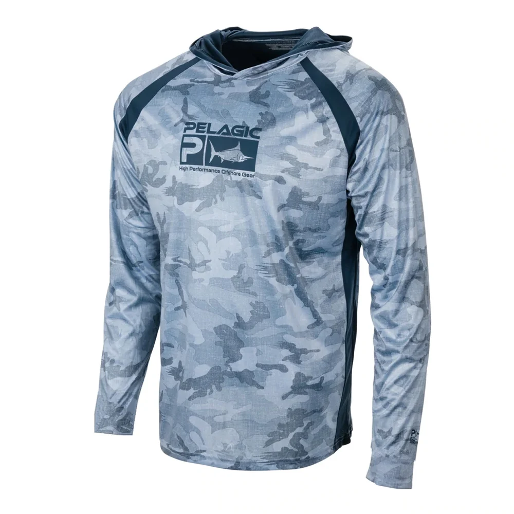 Pelagic Gear Men's Fishing Hooded Shirts High Performance, 60% OFF