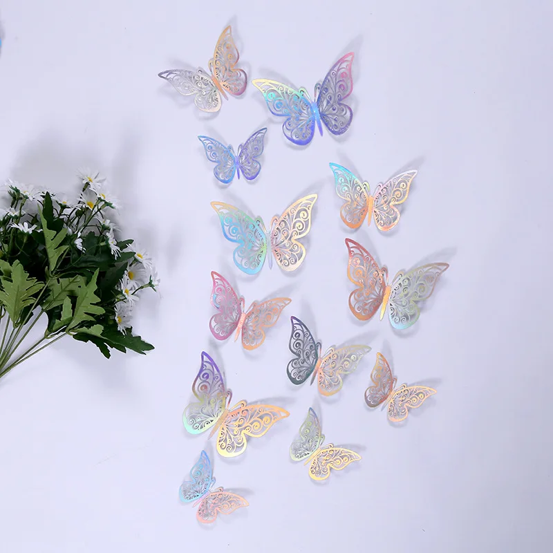 Butterfly Cake Toppers - Assorted Colors for Celebrations and DIY Decor