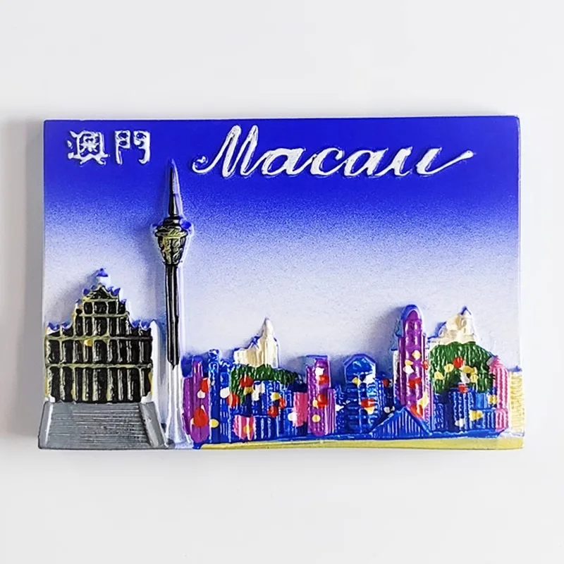 Buy Moira Hong Kong 3D Resin Magnet for Fridge Decoration Travel Souvenir Online at Low Prices in India