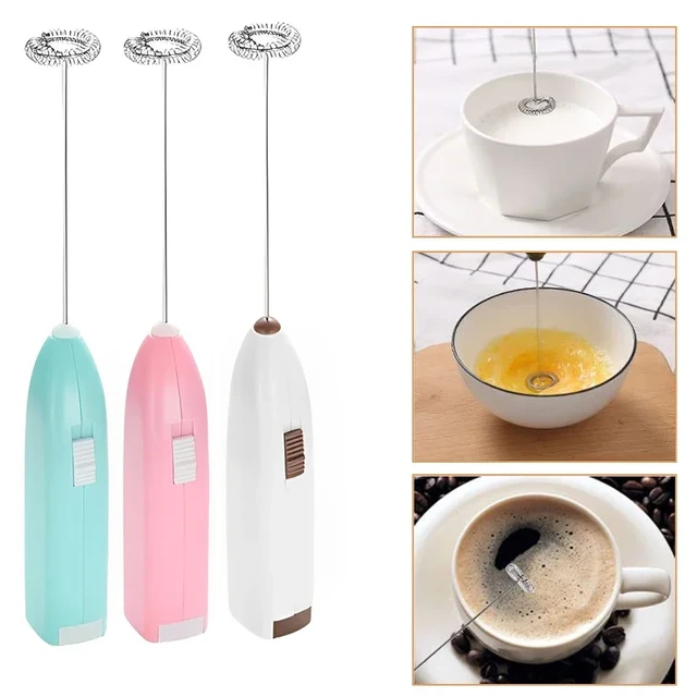 Kitchen Mini Electric Milk Foamer Blender Wireless Coffee Whisk Mixer  Handheld Egg Beater Cappuccino Frother Mixer Whisk Tools - AliExpress