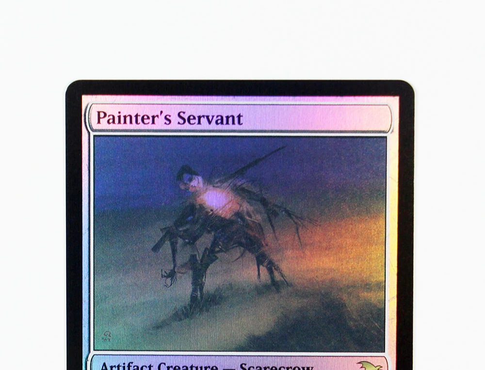 Game Cards, Collectible Cards: Painter&rsquo;s Servant Foil /Holo TCG Magical Proxy Cards Game Black Top Quality Proxy Gathering Board Playing Game Trading Cards