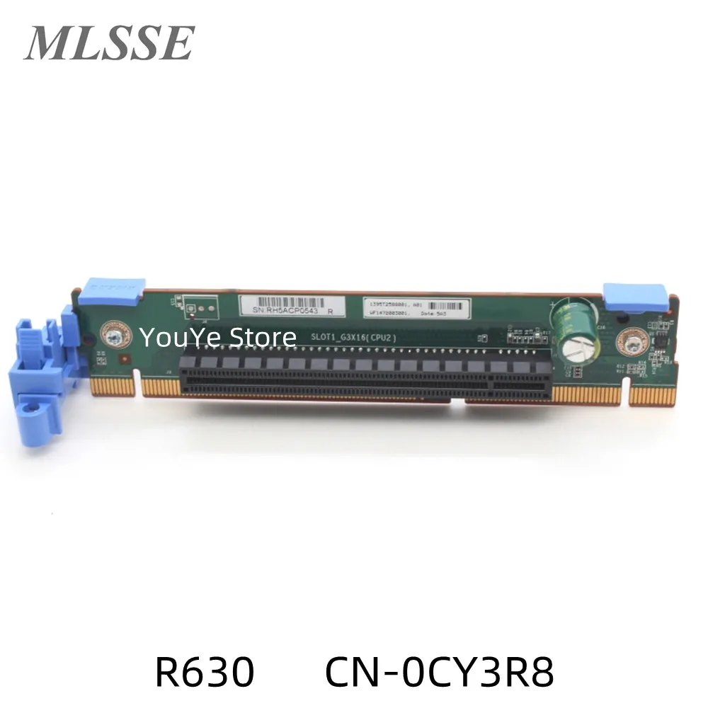 Carte Riser Dell 6R1H1 – Single Slot PCIe 3.0 X16 – Alimentation GPU 8 Broches