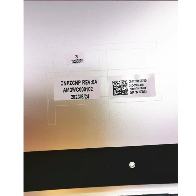 New Original Laptop Replace Lcd Back Cover Case/Bottom Case for Dell Alienware X14 R2 TXVX4 0TXVX4 3K25J 03K25J