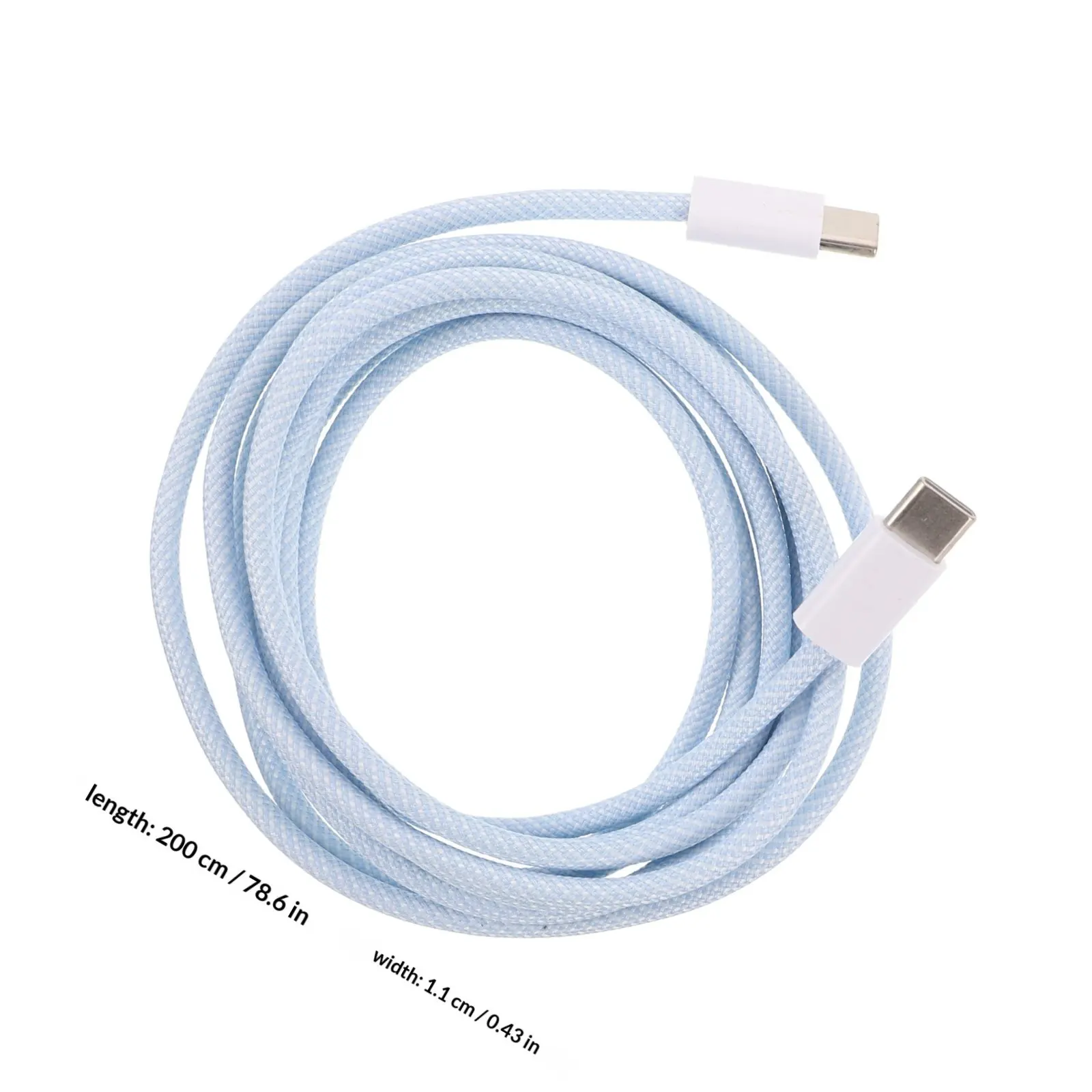유연한 편조형 Type-C USB 케이블 고속 충전 기술 과전류 보호 기능이 있는 안전하고 안정적인 휴대폰 및 태블릿용 충전 코드