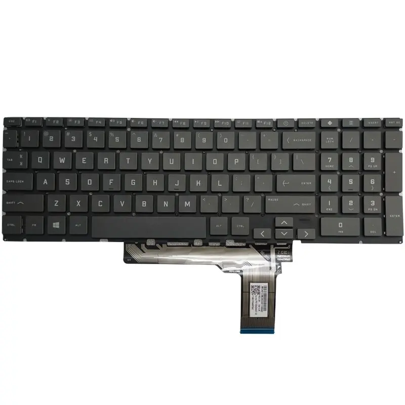 Teclado Retroiluminado dos Eua ou Espanhol hp Victus 16-e 16-d 16-e0010nr gu 16-e0043nr 16-e0075ax Tpn-q263 16-d0013dx 16-d0030 16t-d000 Novo - Imagem 2
