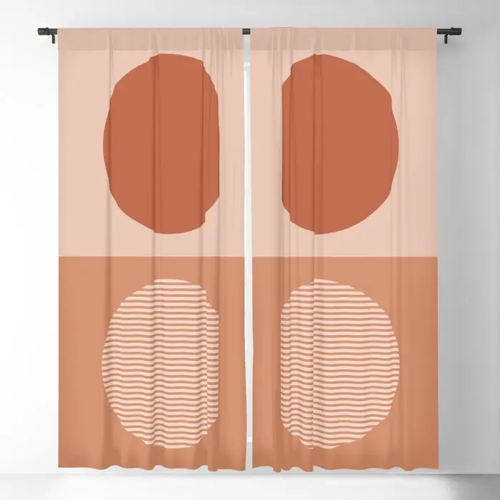 

Abstraction_SUN_REFLECTION Blackout Curtains 3D Print Window Curtains for Bedroom Living Room Decor Window Treatments