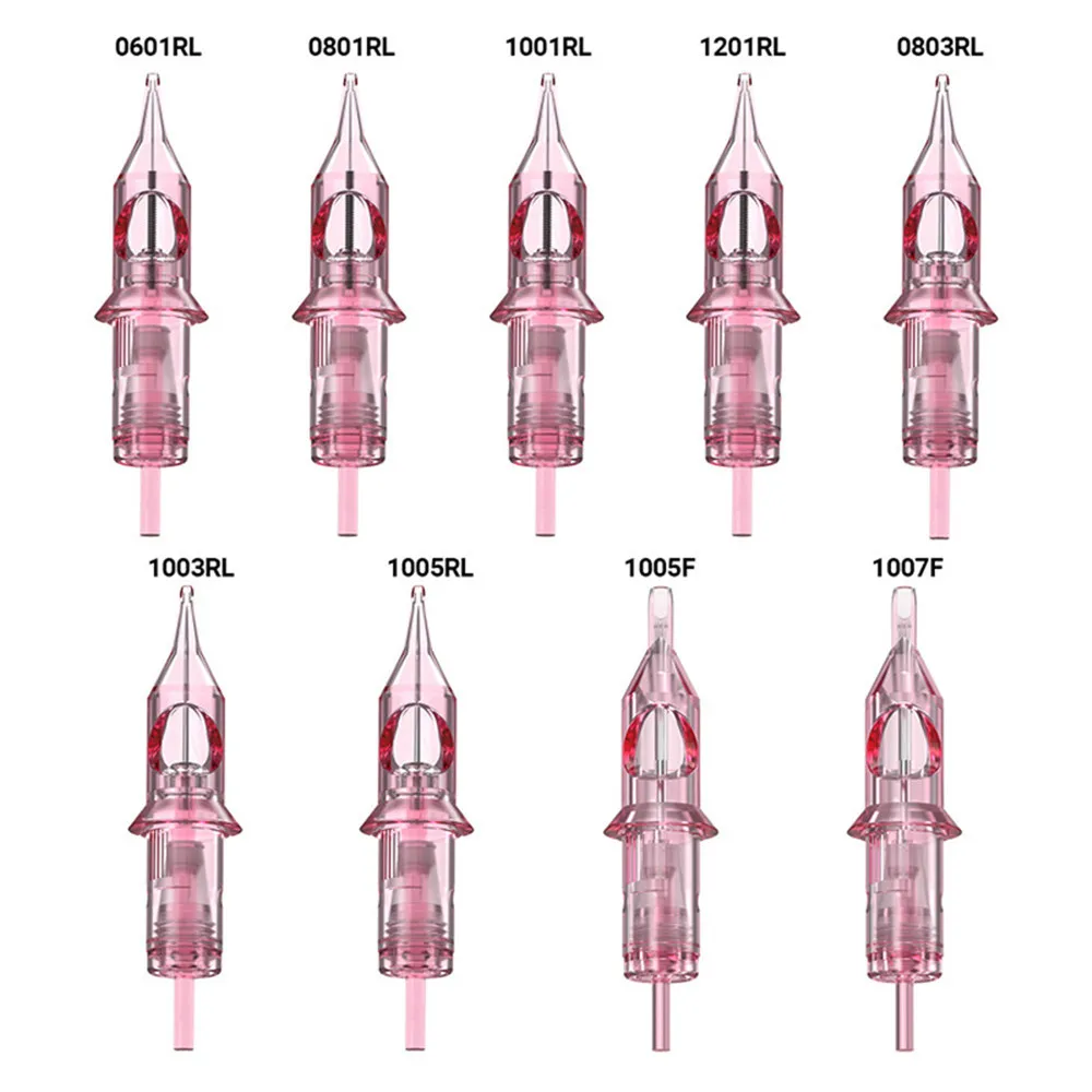 PMU Cartridge Needles 1201RL - 0.35mm for Tattoo Permanent Makeup