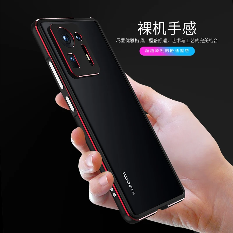 Aluminum Metal Case Bumper For Xiaomi Mix 4 MI Mix 4 Mix4 Slim Cover Phone Case Metal Shell Frame Wholesale