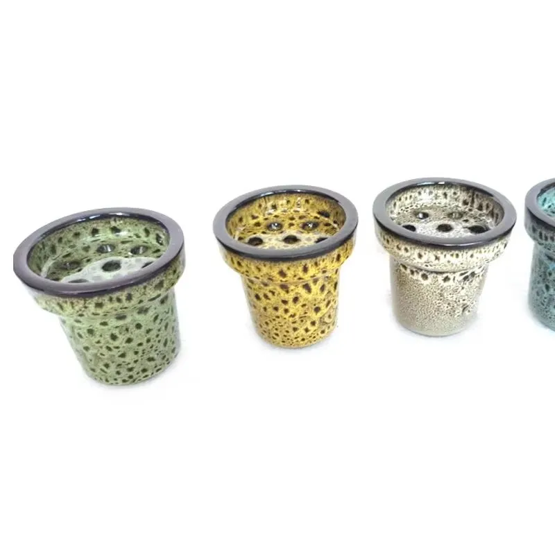 7 Holes Ceramics Shisha Hookah Tobacco Bowl Chicha Cachimbas Nargile Smoking Accessories hookah accessories