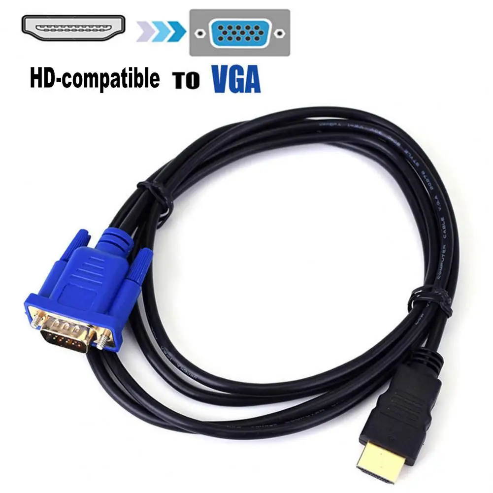 

Кабель-преобразователь DOONJIEY с поддержкой быстрой передачи, HDMI, VGA, 1080P