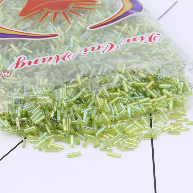 장 AB 유리 비즈, 바느질 작업 비즈 진주, 공예 의류 액세서리, 느슨한 비즈 Perles Rocailles, 450g, 2*6mm