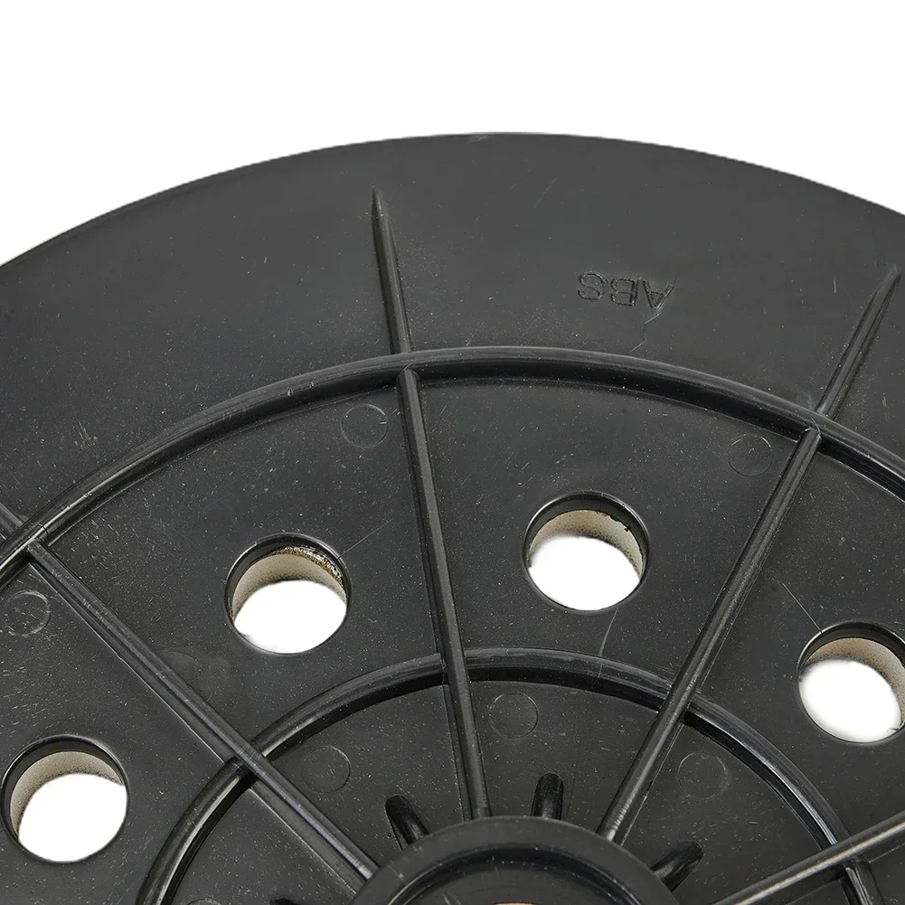 9 Inch/215mm Backup Soft/hard/6mm Thread Drywall Sander Hook And Loop 10 Pad Hole Wall Grinding Polishing Plate Sanding Disk 6
