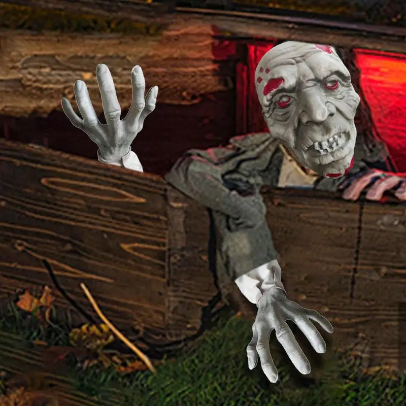 Skeleton Hand Stakes Halloween Decorations Realistic Halloween Decorations For Lawn 3-Piece For Lawn