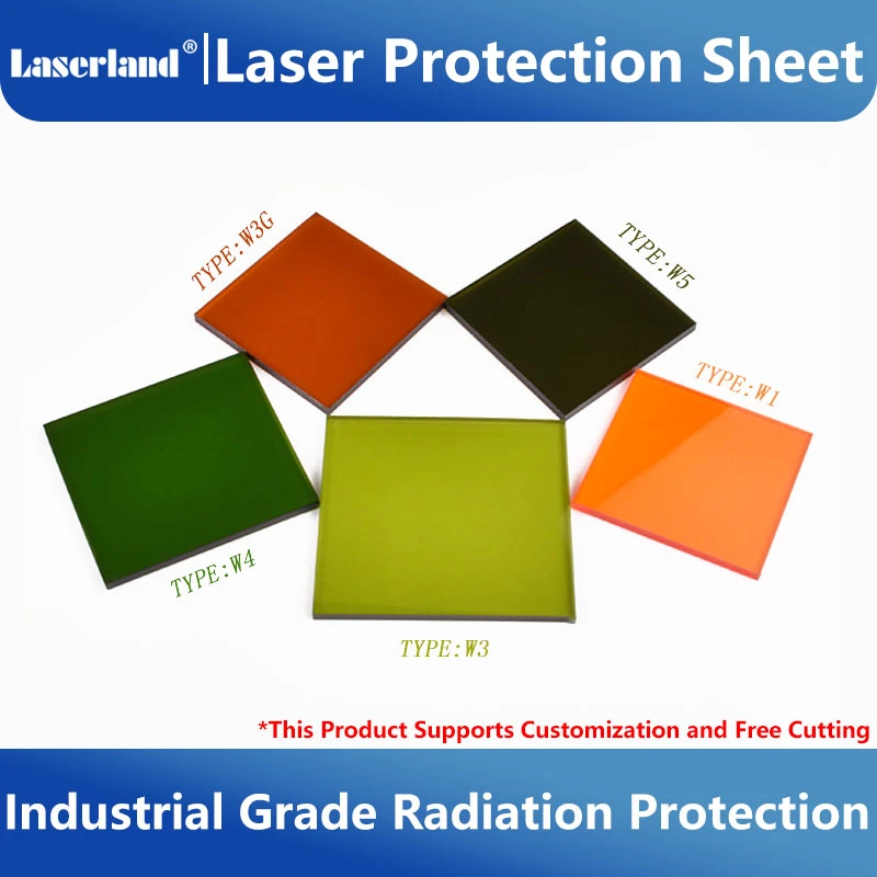 Industrial Grade Laser Window Clear View 1064nm Protection Shield Sheet industrial-grade-laser-window-clear-view-1064nm-protection-shield-sheet