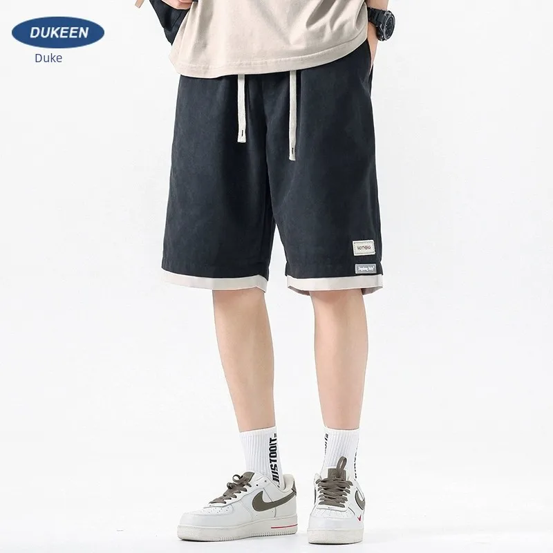 

Шорты мужские из ледяного шелка, быстросохнущие, свободные, 5/4