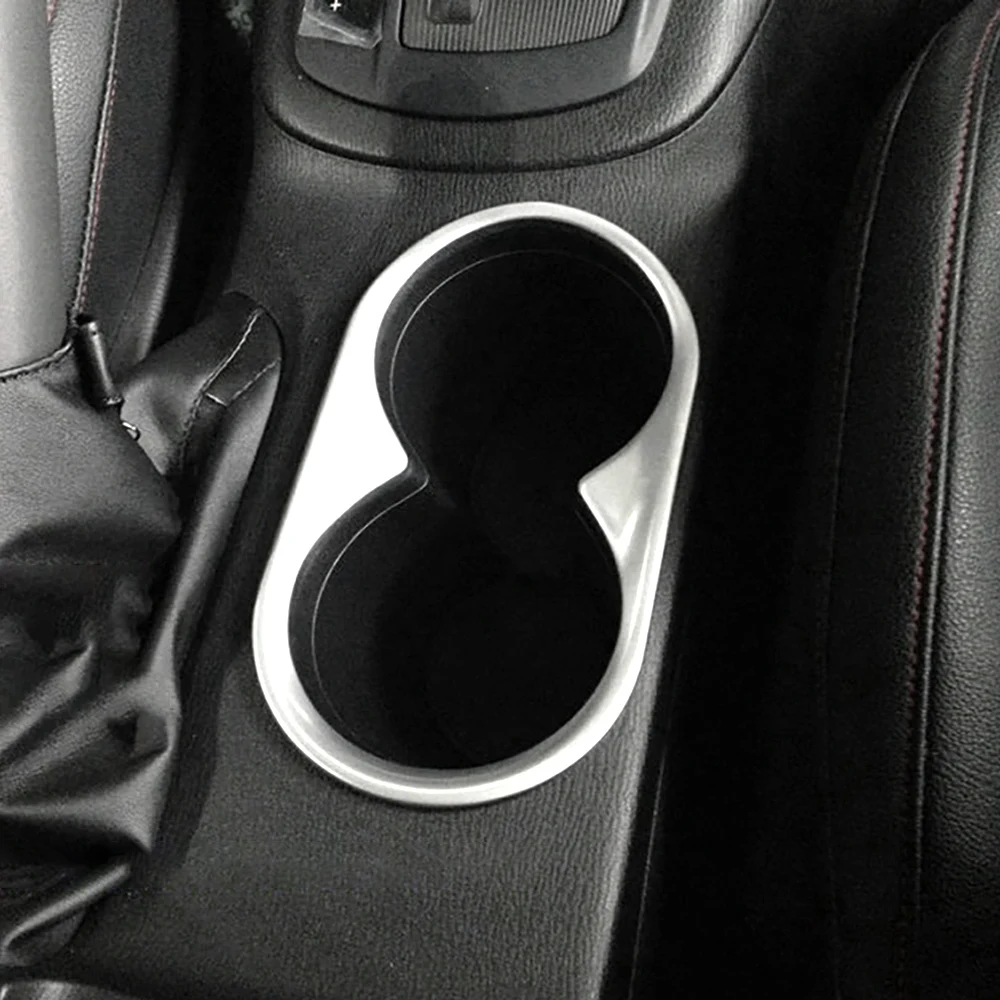 

Аксессуары для 2013 2014 Mazda CX-5 хромированный передний держатель чашки рамка отделка