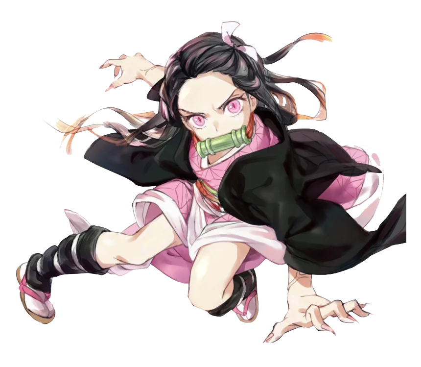 

Nezuko Kamado Demon Slayer Weatherproof Anime Sticker Car Decal 3",6",8" 3 sizes for choice.