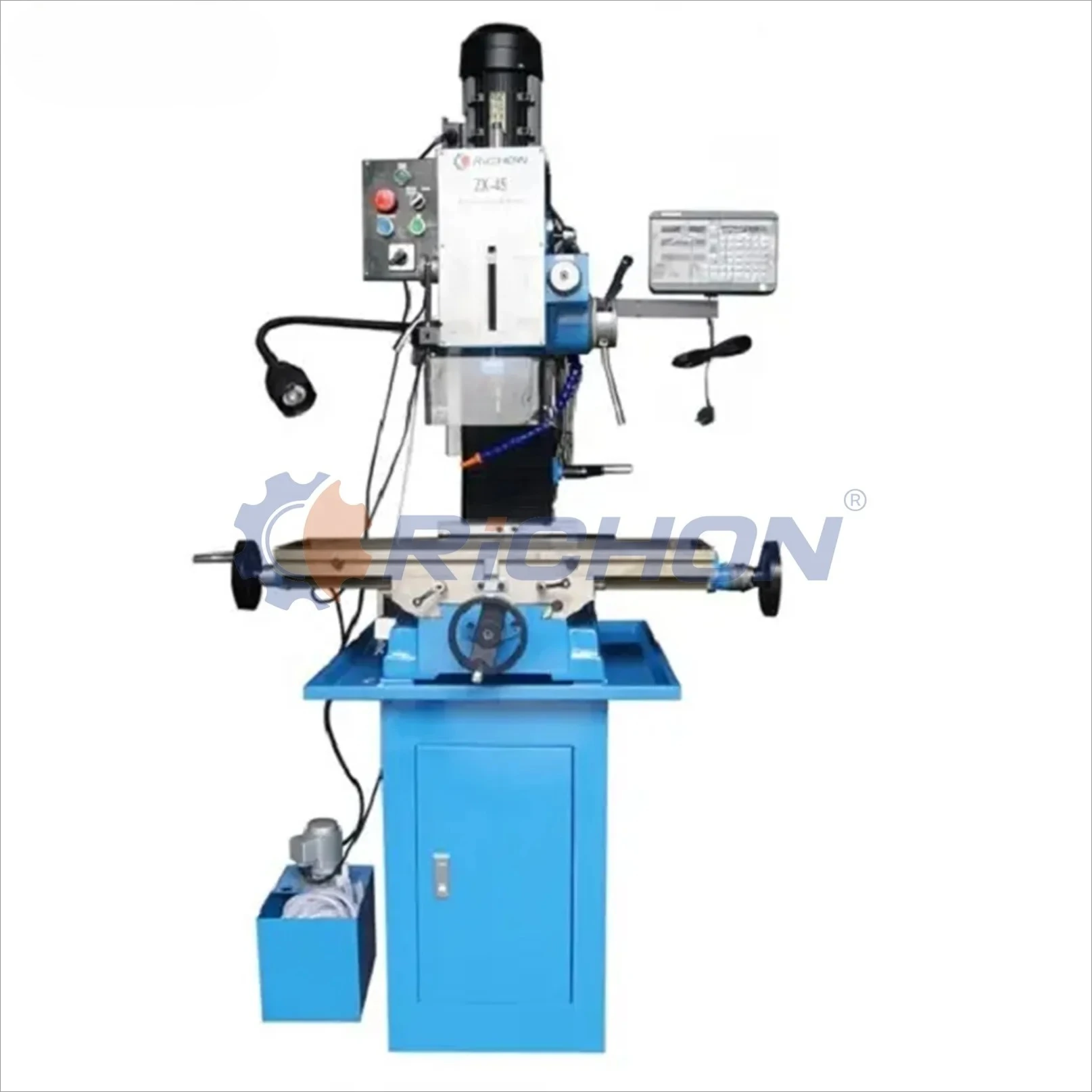 ZX45 Micro Feed Precision Gear Head MIni Universal Machine Drilling and ...