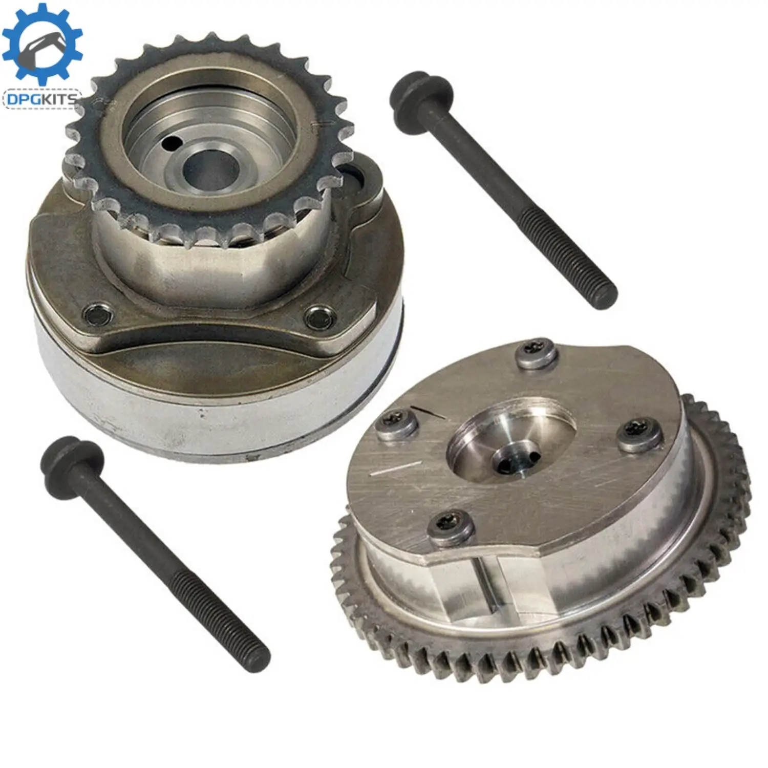 

2pcs AT4Z-6C525-B AT4Z-6256-B Camshaft Phaser Exh Int For Ford Lincoln Mustang Taurus Navigator Edge F-150 3.5 w/1 year warranty