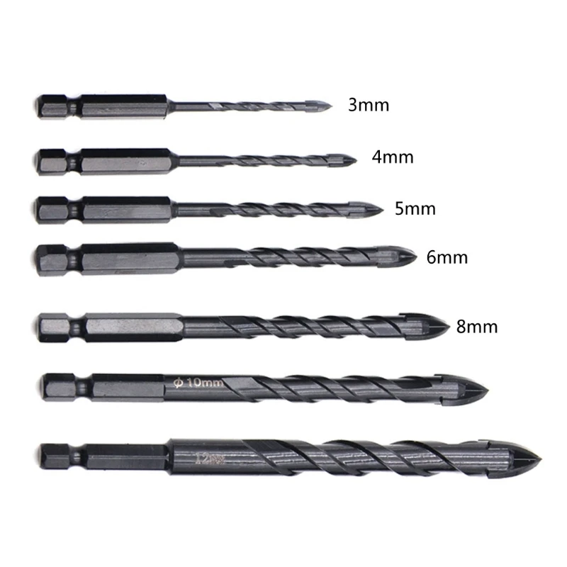

Tile Drill Bits Hole Opener for Glass Ceramic Concrete Hole Opener Hard Alloy for Triangle Bit Tools DropShipping