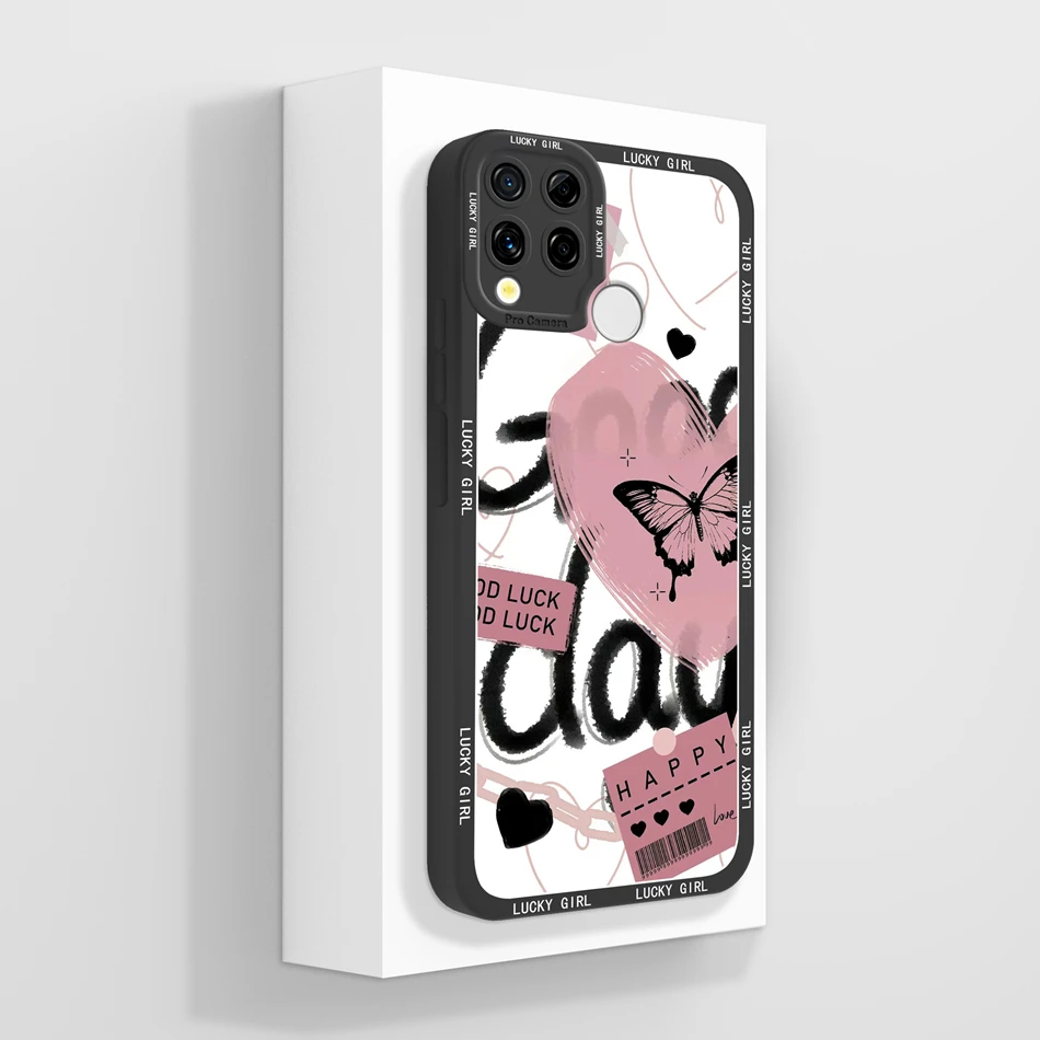 Cute Cartoon Soft Shockproof Liquid Silicone Phone Case -  Bumper Housing Capa