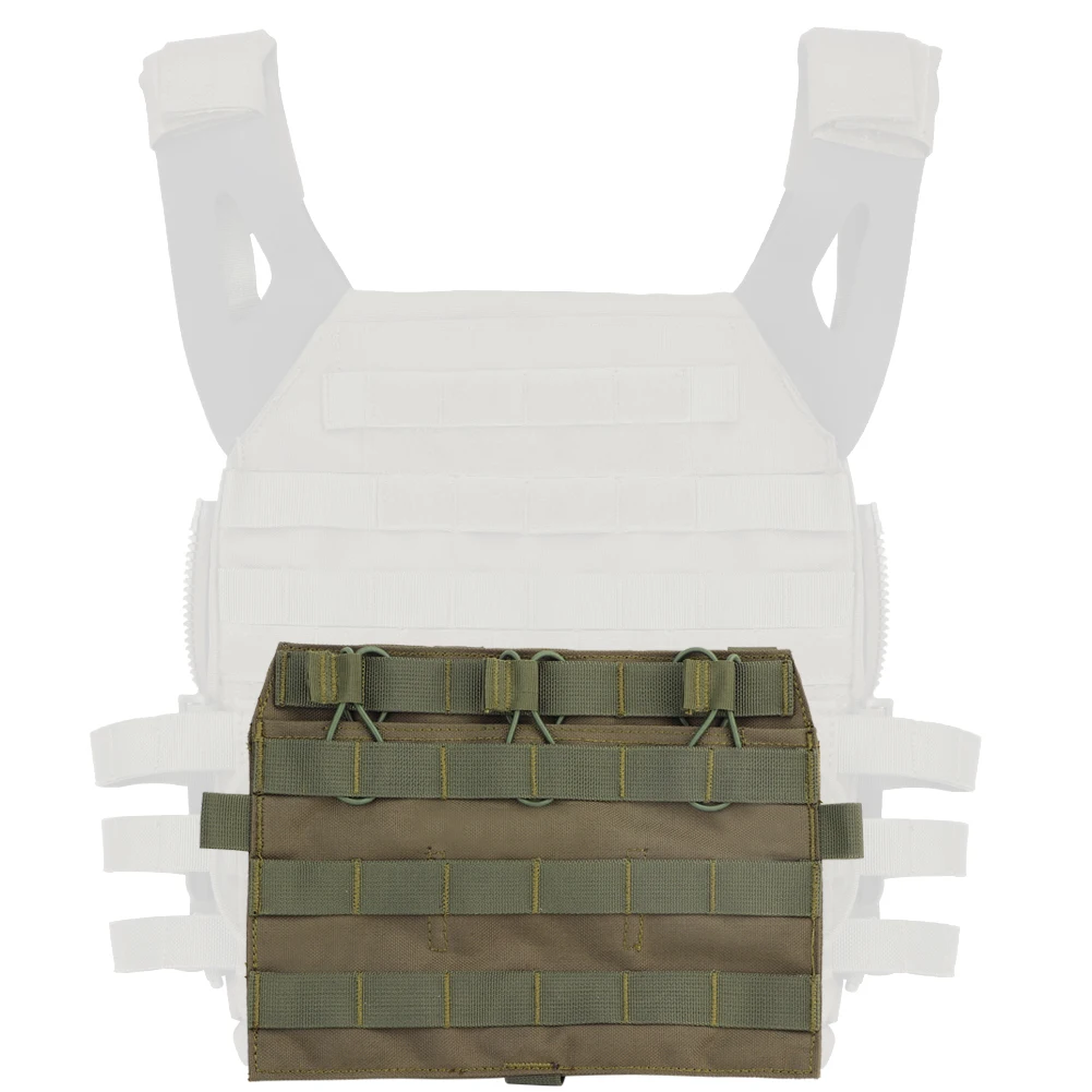 Tactical Detatchable Vest Front Plate Triple Molle Magazine Pouch 5