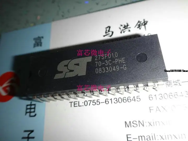 

5 штук SST27SF010-70-3C-PHE DIP