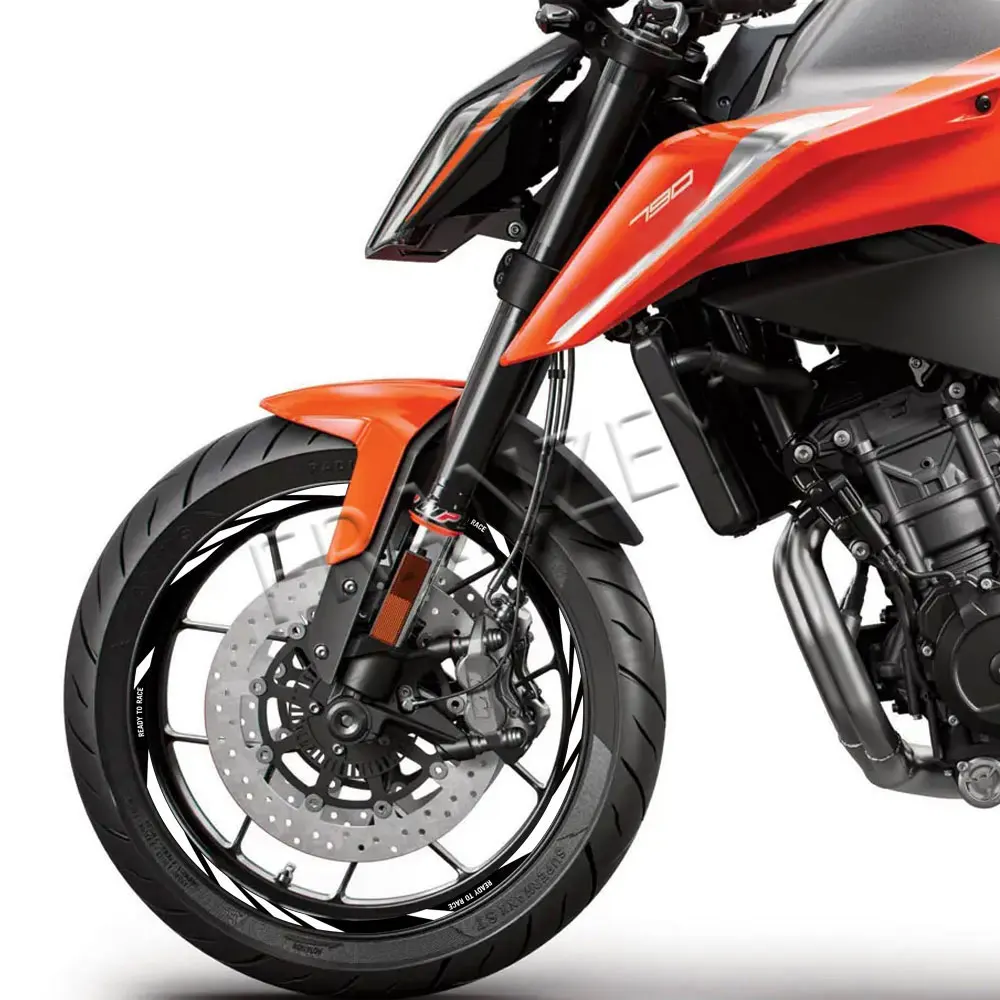 반사 휠 스티커 허브 데칼 림 스트라이프 테이프, 방수 액세서리, KTM R2R DUKE 125 390 690 790 890 990 1290 RC 390