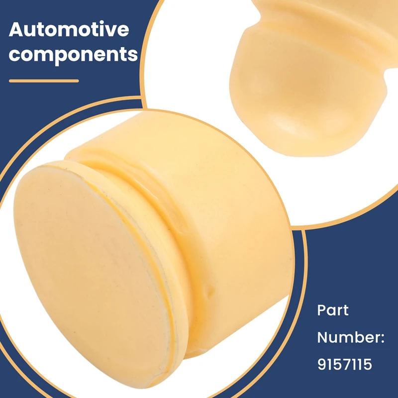 A7THK-Car Rear Shock Absorber Block Rear Shock Absorber er Rubber Machine er Block 9157115 For Volvo S80 S60