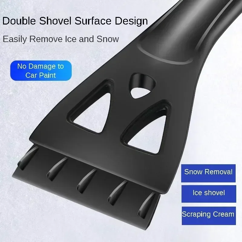 Extendable Ice Scraper for Car Detachable Snow Brush with Ergonomic Foam Grip for Cars Frost Removal Car Winter Accessories