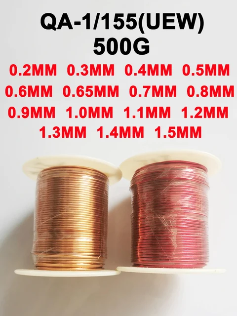 Filo Rame Smaltato 0,07mm - Bobina Da 100g Per Avvolgimenti E Saldature