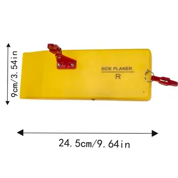 Fishing Planer Board EVA Foam Bottom Angle Adjustable Trolling Push Button Splashing Float Boat Fishing Trolling Accessory 6