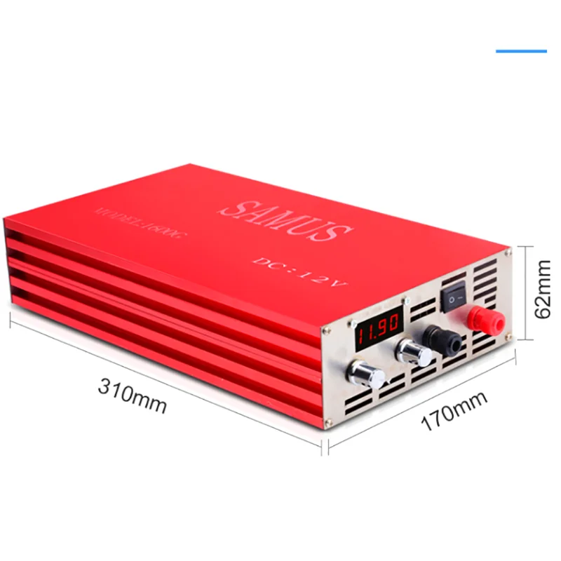 Samus1600g 배터리 부스터 인버터 12v 2300w 디지털 제어 전압 변환기, Samus1600g