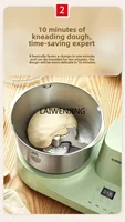 SGF Dough Mixing Machine Household Kneading Large Capacity Meat Grinding Multifunctional Cooking Machine 2
