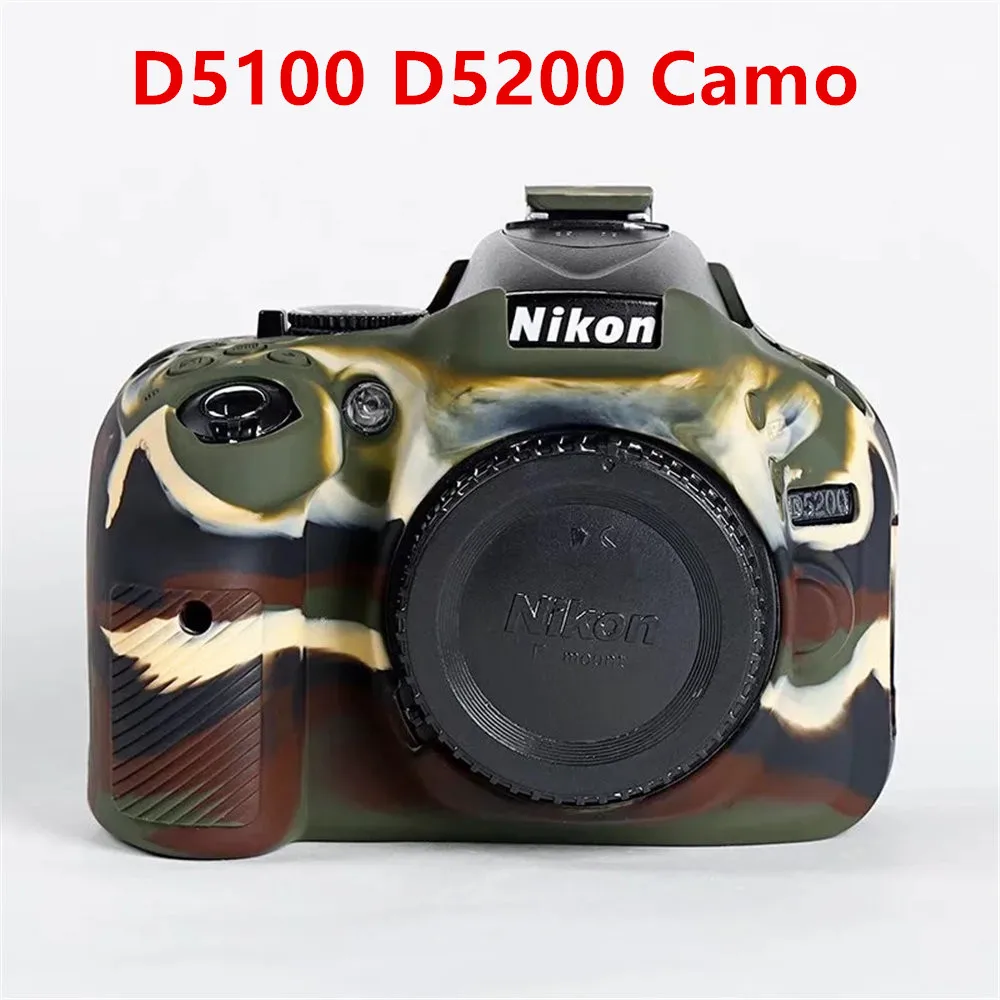 Durable Soft Silicone Armor Camera Body Protective Cover