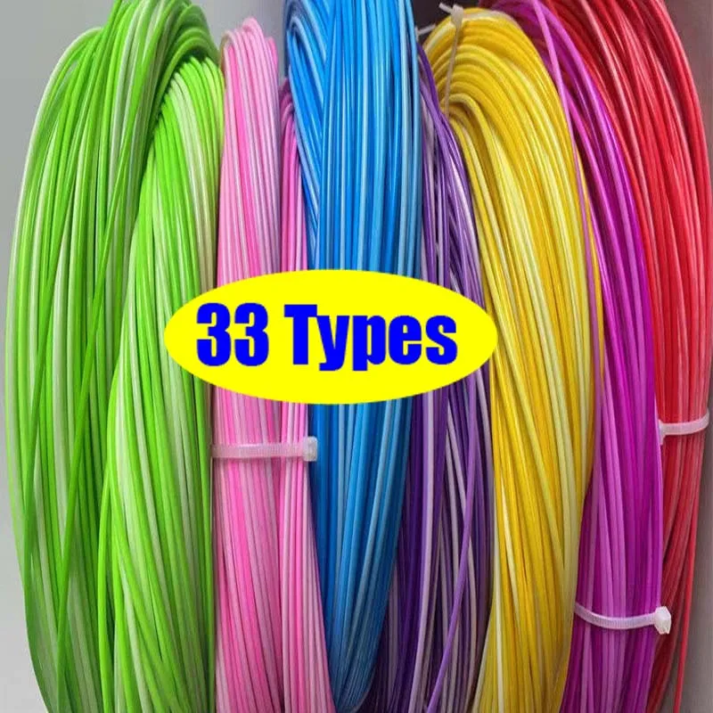 

33 Types 500g Round 2.5mm PE Synthetic Rattan Material For Weaving Crafts Furniture Chair Table Knit Repair Plastic Cane Rope