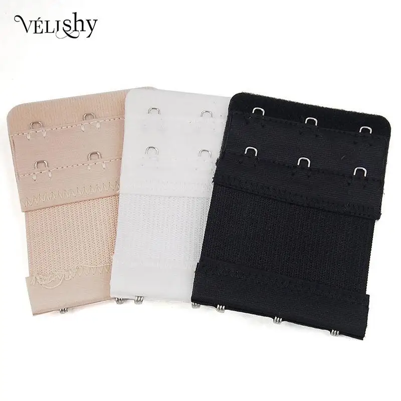 1pcs Bra Extenders Strap Extension 3 Hooks 2 Rows Women Intimates