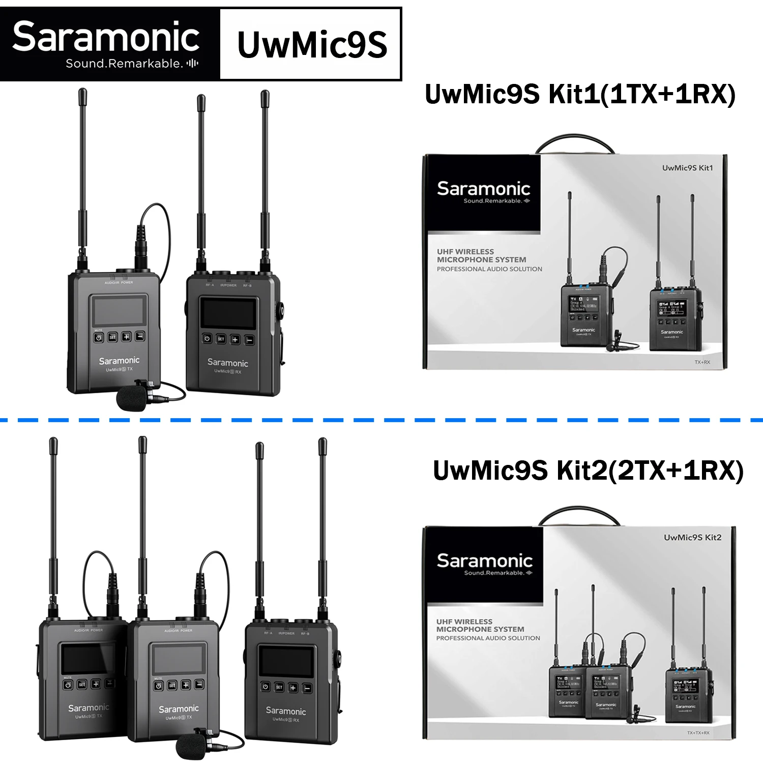 Saramonic サラモニック UwMic9S Kit1