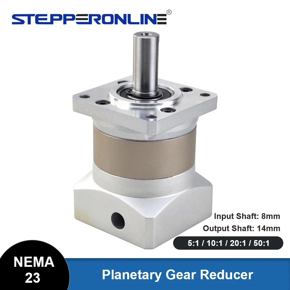STEPPERONLINE Nema 23 Schrittmotor/Getriebeschrittmotor L=56mm