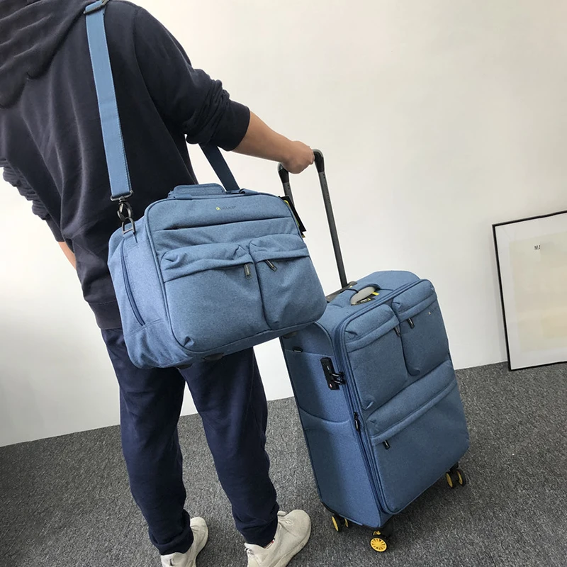 Valigia borsa di grande capacità borsa da viaggio borsa a tracolla